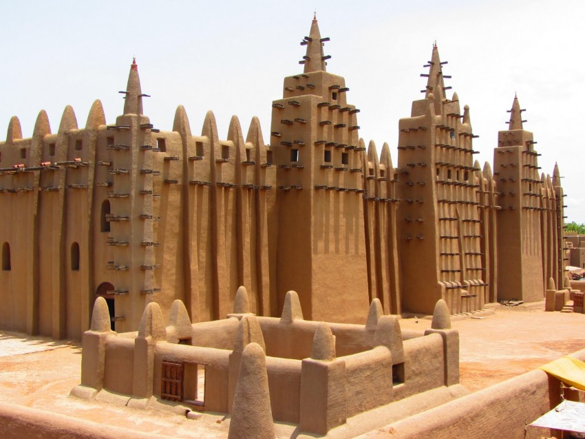 THE GREAT MOSQUE OF DJENNE' - MALI